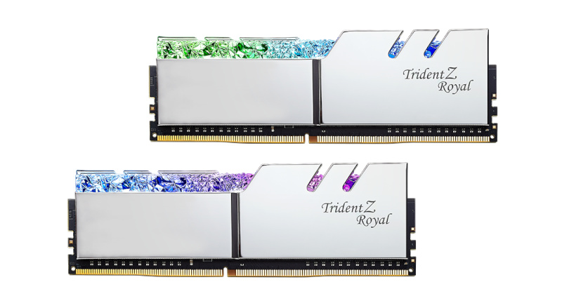G.Skill mälu Trident Z Royal 32GB DDR4 (2x16GB) 3600MHz CL18 K2 GSK