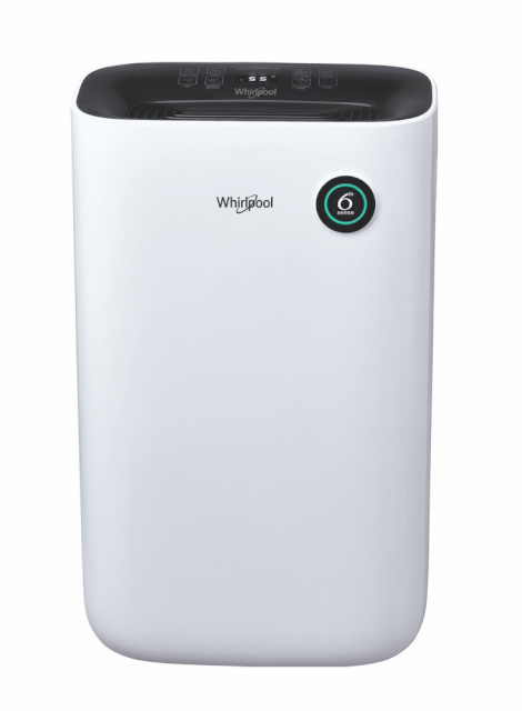 Whirlpool õhukuivati DE20W5252 6.5 L 44 dB 420 W must, valge