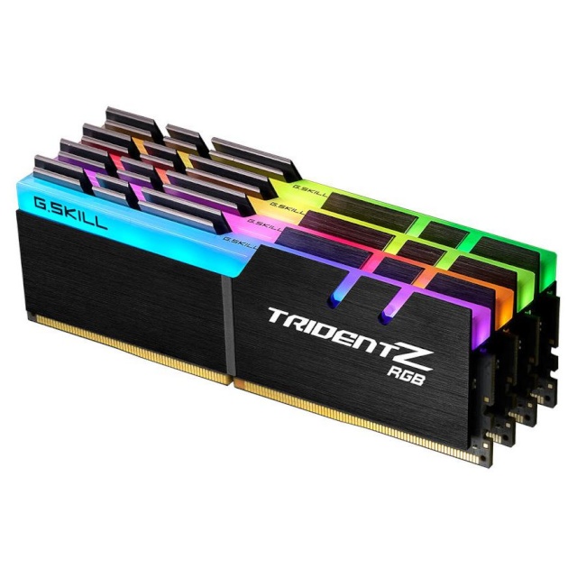 G.Skill mälu Trident Z RGB DDR4 32GB (4x8GB) 4000MHz CL18 K4 GSK