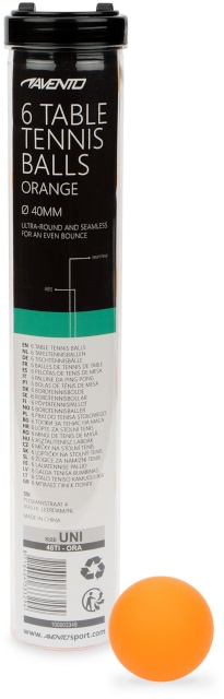 Avento lauatennise pallid AVENTO 46TI ORA Orange set 6tk