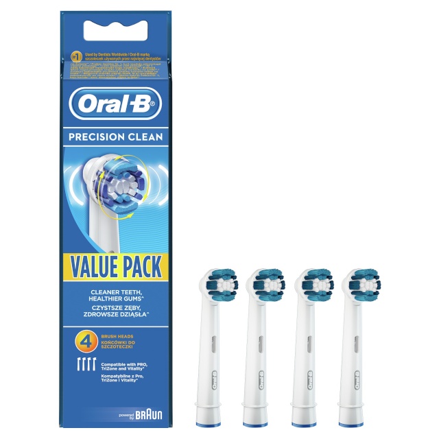 Braun lisaharjad Oral-B Precision Clean EB20, 4tk 
