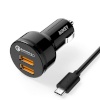 Aukey Car Charger 1.2-Port (USB type A) with Quick charge 3.0 CC-T8 must