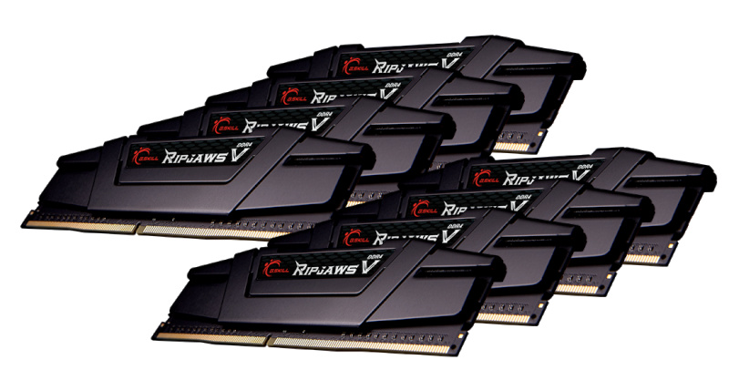G.Skill mälu Ripjaws V DDR4 256GB (8x32GB) 3600MHz CL18 256GVK