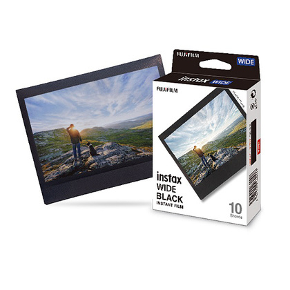 Fujifilm fotopaber Instax WIDE Black Frame, 10-pakk