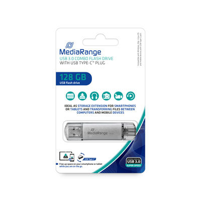 MediaRange mälupulk USB-Stick 64 GB USB 3.1 USB-C