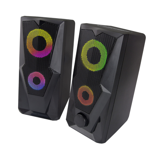 Esperanza kõlarid EGS103 Speakers 2.0 USB LED 6 W must