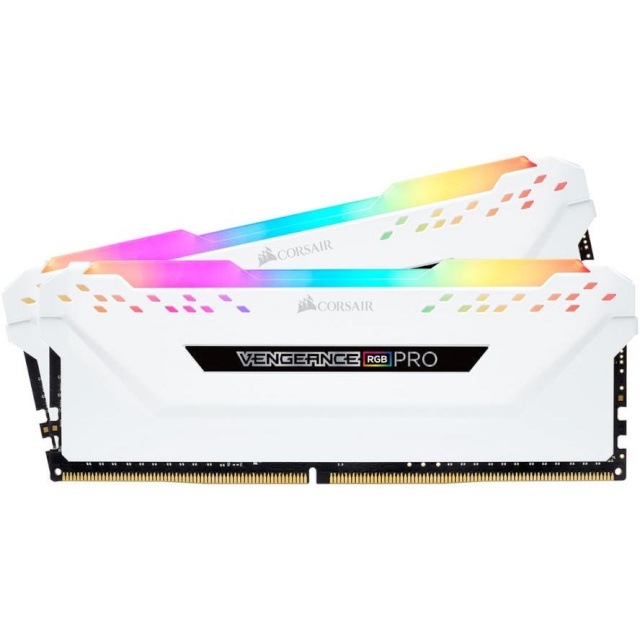 Corsair mälu Vengeance RGB PRO DDR4 32GB (2x16GB) 3200MHz CL16, valge