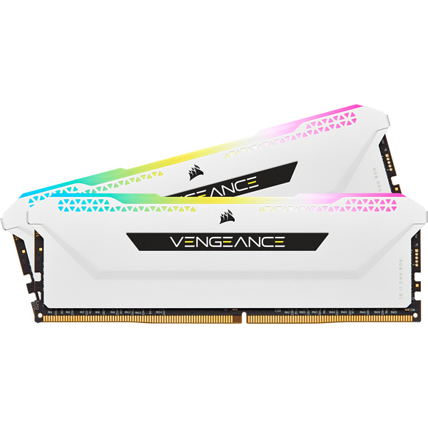 Corsair mälu Vengeance RGB PRO DDR4 32GB (2x16GB) 3200MHz CL16, valge