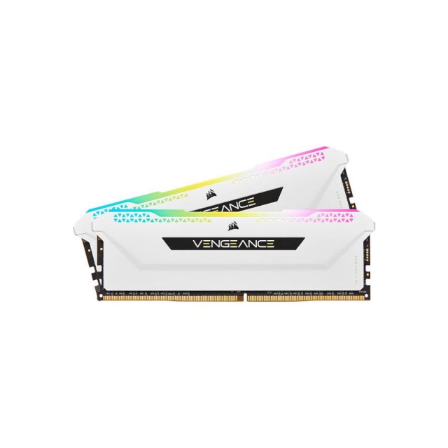 Corsair mälu Vengeance RGB PRO DDR4 32GB (2x16GB) 3600MHz CL18, valge