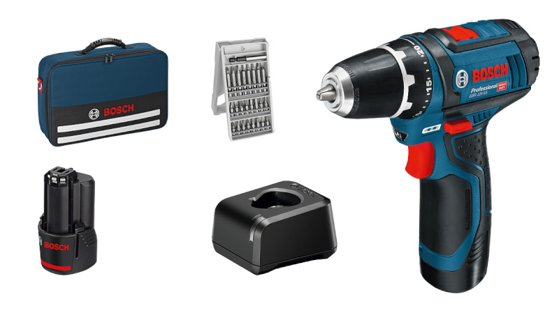 Bosch akutrell GSR 12V-15 Professional Cordless Drill Driver