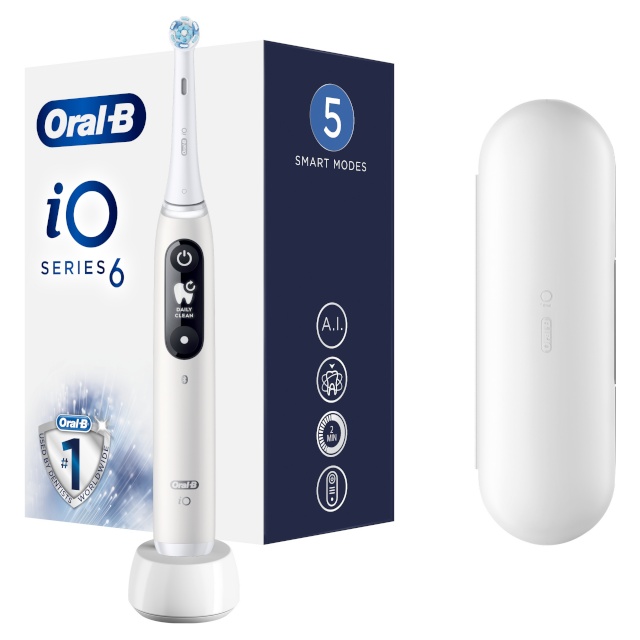 Braun elektriline hambahari Oral-B iO6 (iOM6.1A6.1K), valge