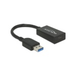 Delock konverter USB-A 3.1 (M) -> USB-C (F) 15cm, must