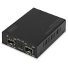 DIGITUS media konverter Gigabit Ethernet 1000 Base-X Multi Mode -> 100Base-X, 1000Base-X Single Mode