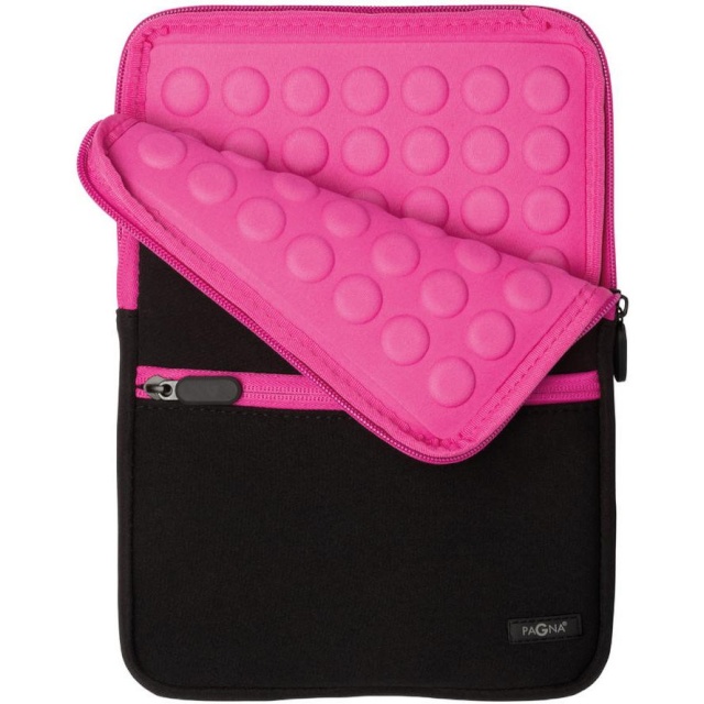 Pagna tahvelarvuti kott Go 10", must/roosa
