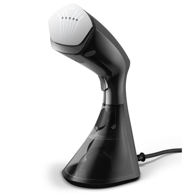 Philips riideauruti GC800/80 Handheld Steamer, 1600W, must/hõbedane