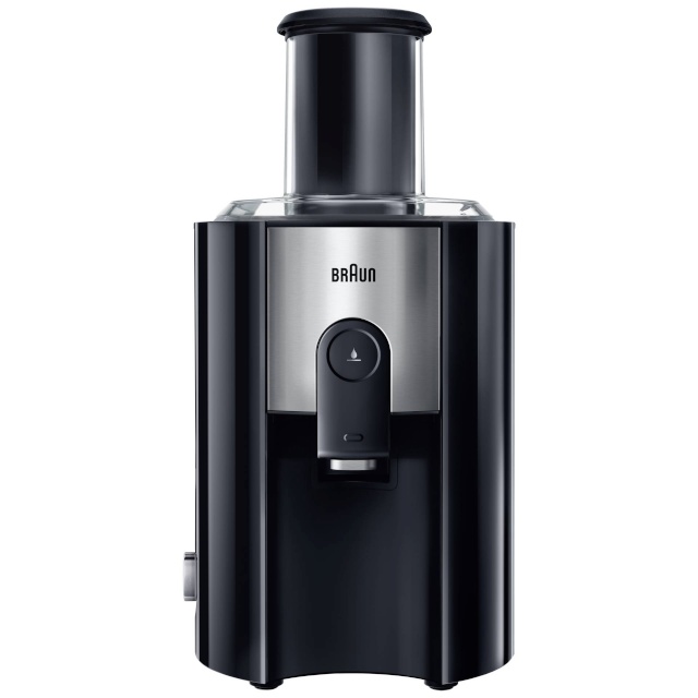 Braun mahlapress J500 Multiquick 5 Identity Collection Spin Juicer 900W, must/hõbedane