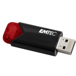 Emtec mälupulk B110 USB Stick 16 GB USB 3.2 Click Easy, punane