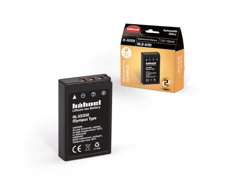 Hähnel aku Olympus HL-S5/S50