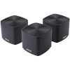 Asus ruuter Asus ZenWiFi AX Mini XD4 AX1800 3-pakk, must