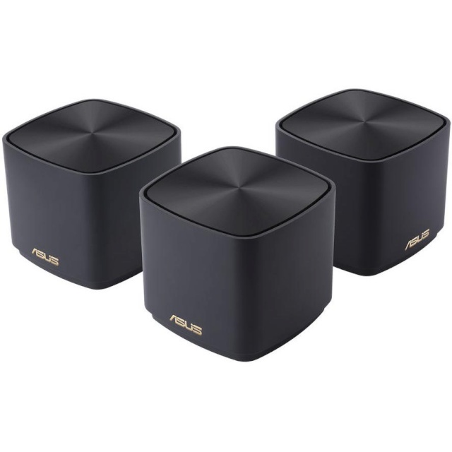 Asus ruuter Asus ZenWiFi AX Mini XD4 AX1800 3-pakk, must