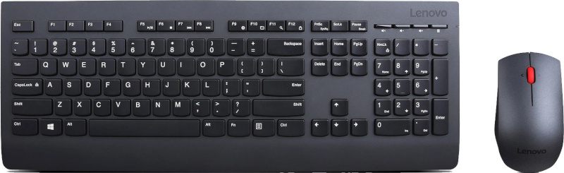 Lenovo klaviatuur + hiir Lenovo Wireless Keyboard and Mouse Combo RUS, must