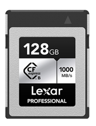 Lexar mälukaart CFexpress 128GB Professional R1750/W1300 MB/s Silver Series