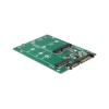 Delock konverter SATA 22 Pin -> 67 Pin M.2 NGFF + mSATA