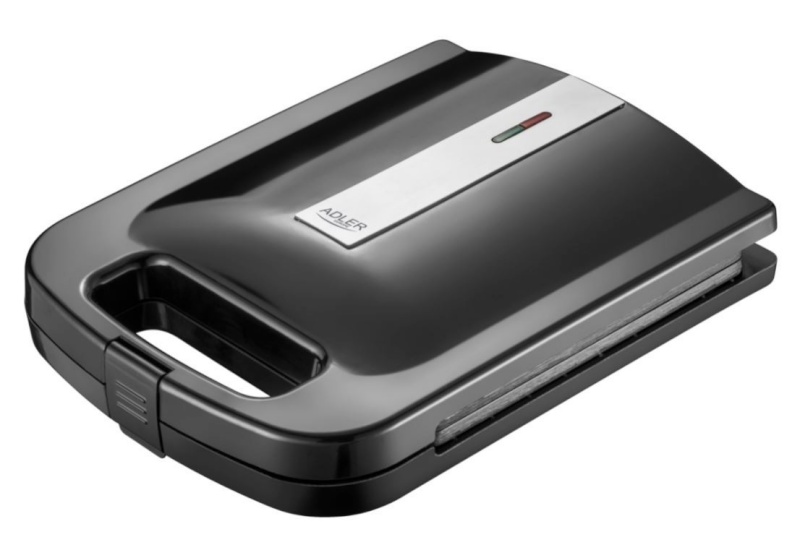 Adler võileivagrill AD 3055 Sandwich Maker, must