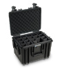 B&W kohver Outdoor Case Type 5500 polsterdatud vaheseintega, must