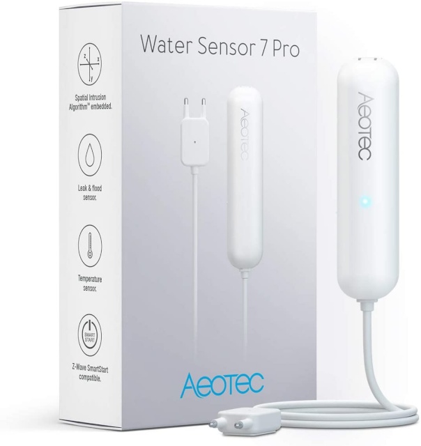 AEOTEC nutikodu veelekke andurite komplekt Water Leakage/Temperature/Humidity Sensor 7 Pro, Z-Wave Plus V2