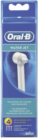 Braun suuloputusotsikud Oral-B Water Jet, 4tk