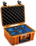 B&W kohver Outdoor Carrying Case Type 3000 GoPro 9/10, oranž