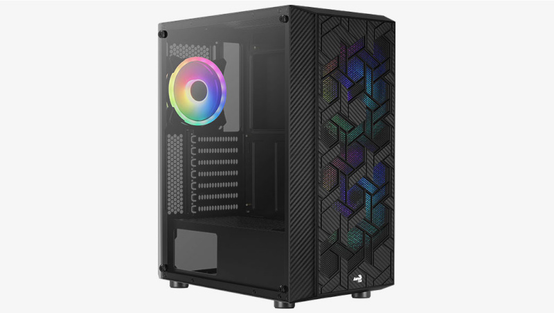 Aerocool korpus Hive v1 ATX, must