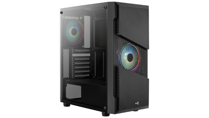 Aerocool korpus Menace RGB TG ATX, must