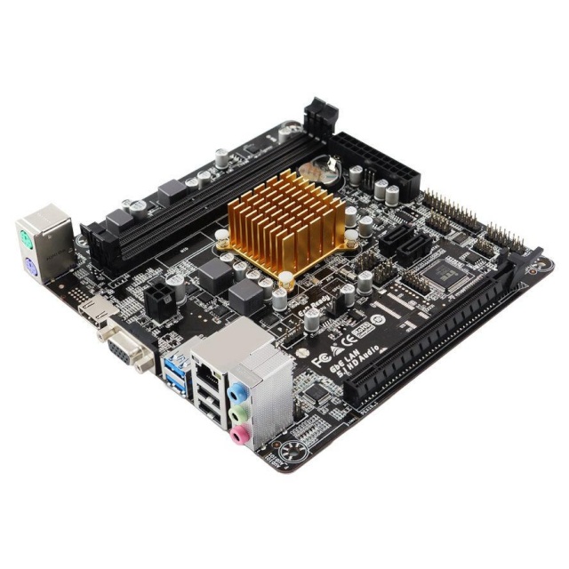 Biostar emaplaat AMD E1-6010 Mini-ITX DDR3L, A68N-2100K