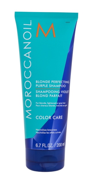 Moroccanoil šampoon Color Care Blonde Perfecting Purple Shampoo 200ml, naistele