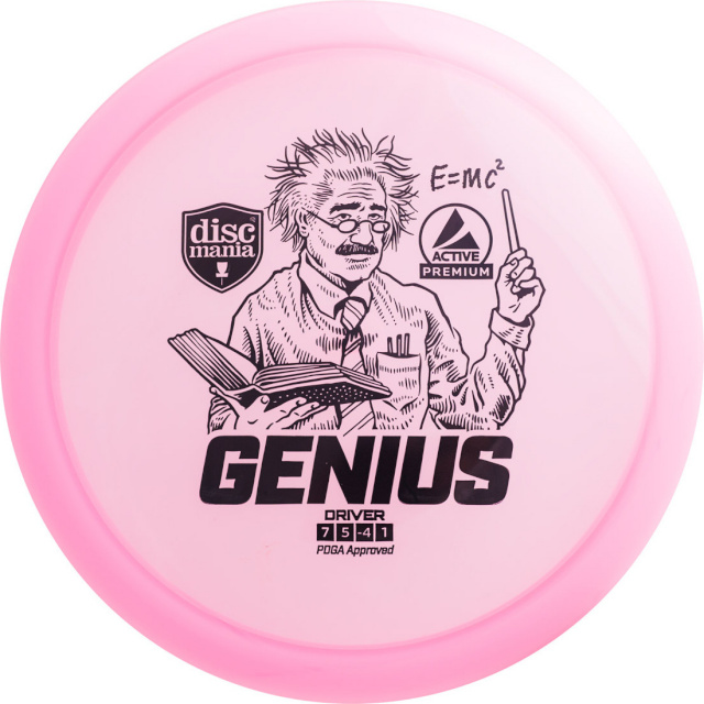 Discmania kaugmaa ketas Active Premium Genius driver, roosa