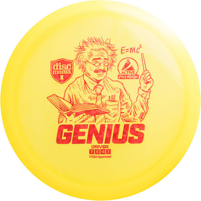 Discmania kaugmaa ketas Active Premium Genius driver, kollane