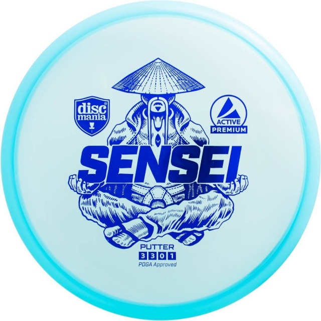 Discmania lähimaa ketas Active Premium Sensei putter, sinine