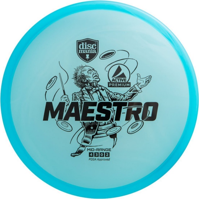 Discmania keskmaa ketas Active Premium Maestro midrange, sinine