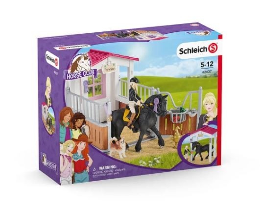 Schleich mängufiguur Horse Club 42437 Pferdebox m. Tori & Princess