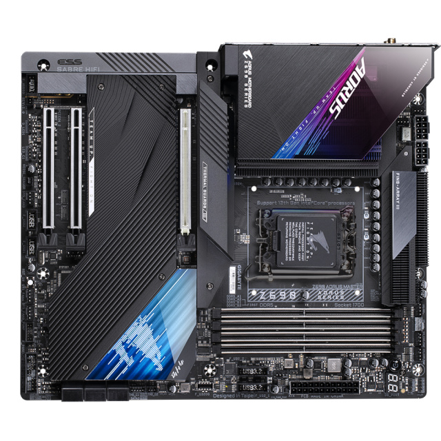 Gigabyte emaplaat Z690 AORUS MASTER, Intel, LGA1700, DDR5, ATX
