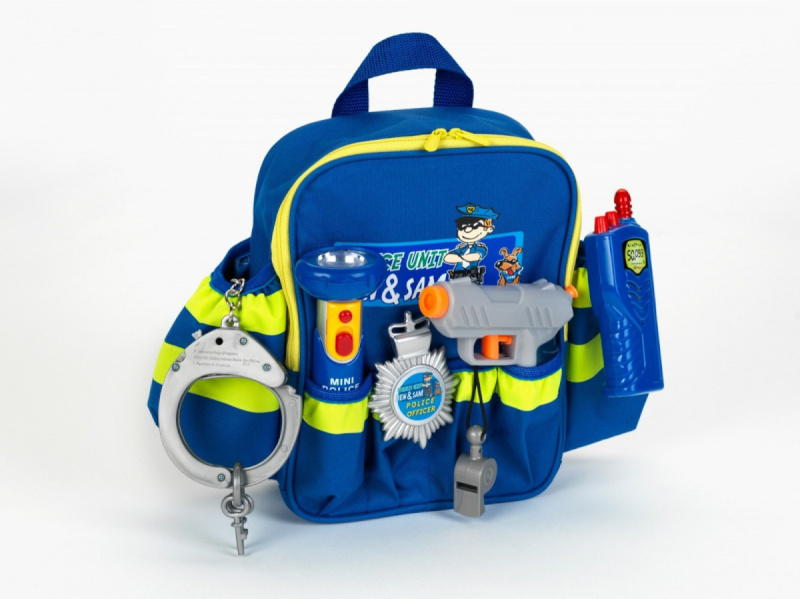 Klein seljakott Backpack Ben&Sam Police Officer