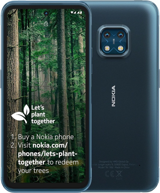 Nokia mobiiltelefon XR20 Dual SIM 64GB + 4GB RAM ultra sinine