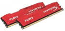 HyperX mälu FURY Red 16GB DDR3 (2x8GB) 1600MHz CL10