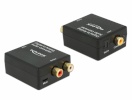 Delock konverter TosLink/ Digital Coaxial - 2xRCA (analoog audio) HD