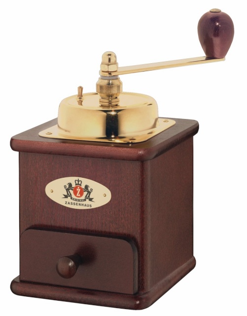 Zassenhaus kohviveski Coffee Mill Brasilia beech wood mahagoni