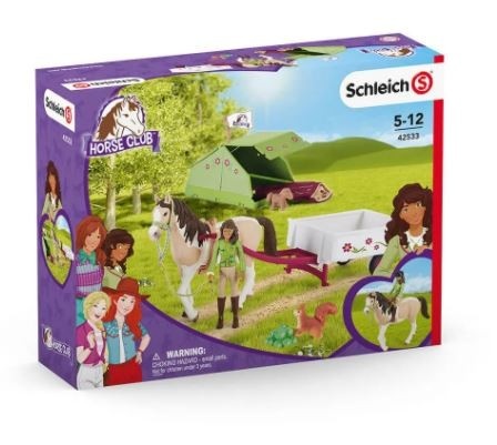 Schleich mängufiguur Horse Club 42533 Sarah's Camping Adventure