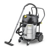 Kärcher vee- ja tolmuimeja NT 75/2 Tact² Me Tc Wet & Dry Vacuum Cleaner, hõbedane/must