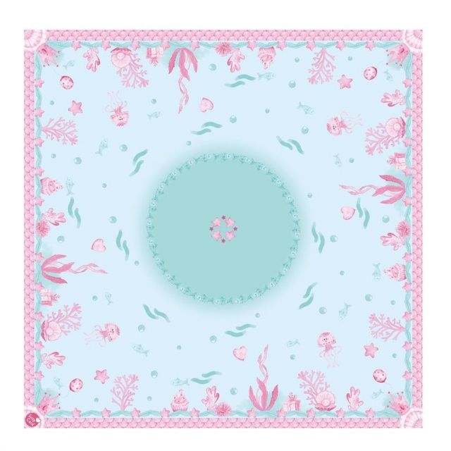 Susy Card laudlina, 80x80 cm / Merineitsi